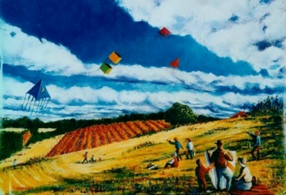 Kites In The Vineyard