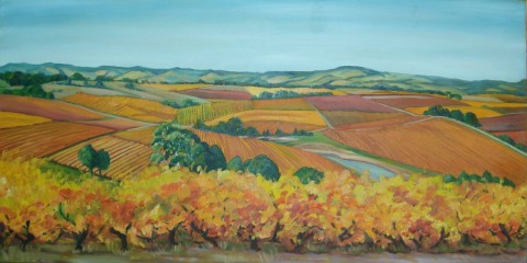 Mclaren Vale In Autumn