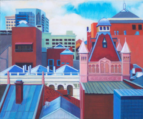 Rooftops Of Adelaide