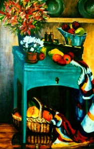 Still Life With Blue Table